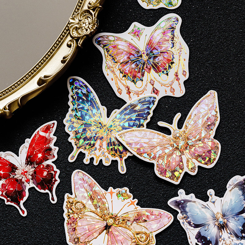 20PCS The Boundless Butterfly series material paper