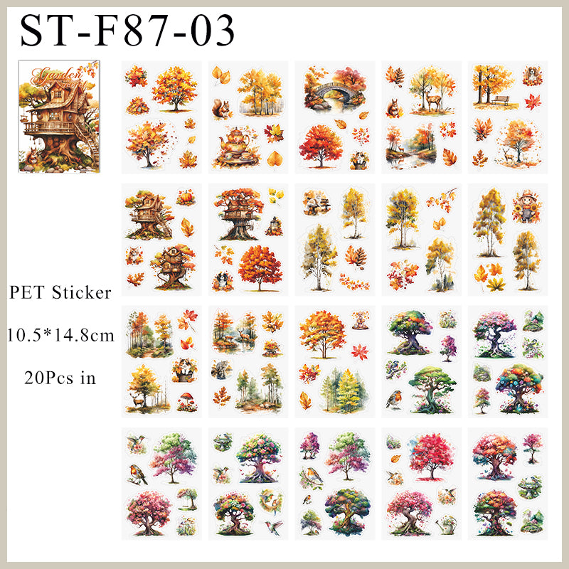 20PCS My Secret Garden series sticker