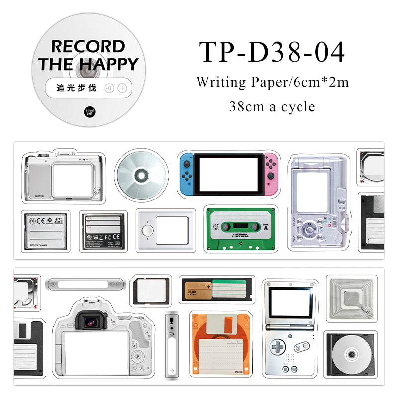 Life Archive Series Writing Paper Tape