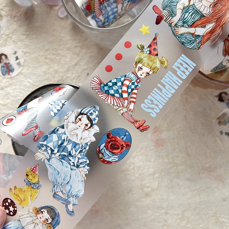 6cm*166cm Joker Washi/PET Tape