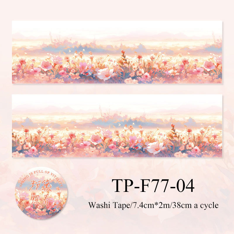 Full of spring series Washi Tape