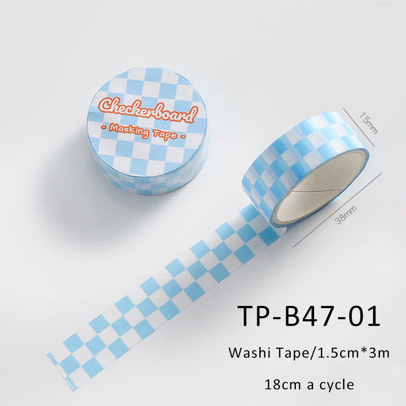 Checkerboard series washi tape