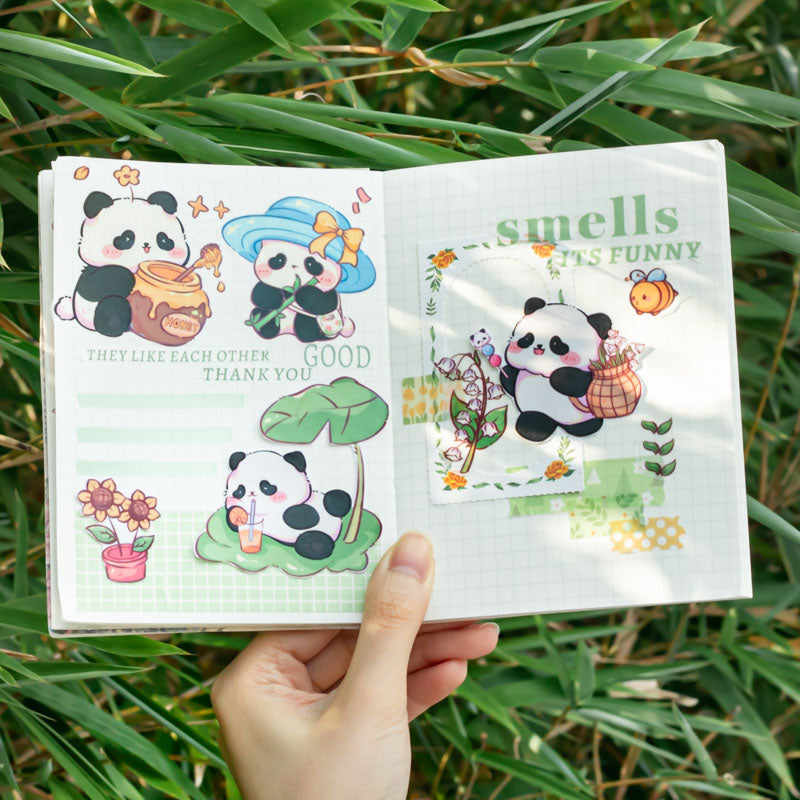 1PCS Panda series washi tape