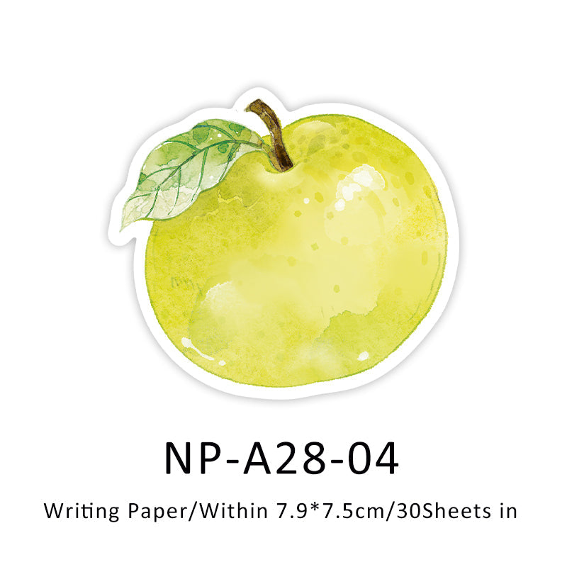 30Sheets Fruit Store Series note paper