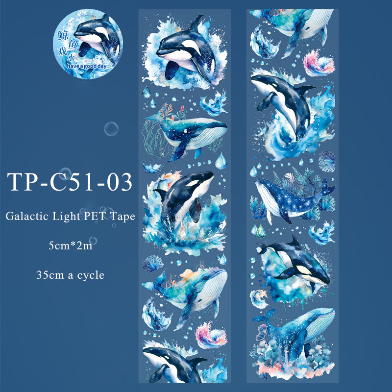 The Undersea series Galactic light PET Tape