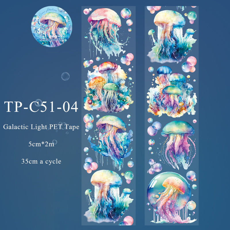 The Undersea series Galactic light PET Tape