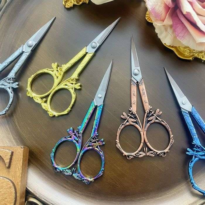 Sewing Embroidery Scissor Dragonfly Style