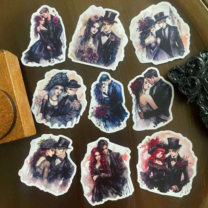 Gothic Romance Sticker 20PCS