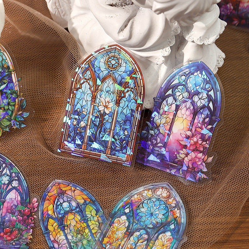 20PCS The Baroque Window series sticker