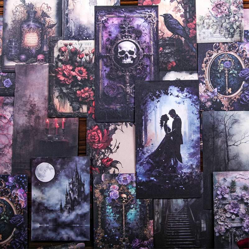 27PCS Gothic series material paper set