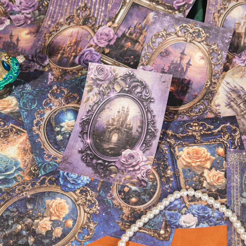 30PCS Rococo fantasy series material paper