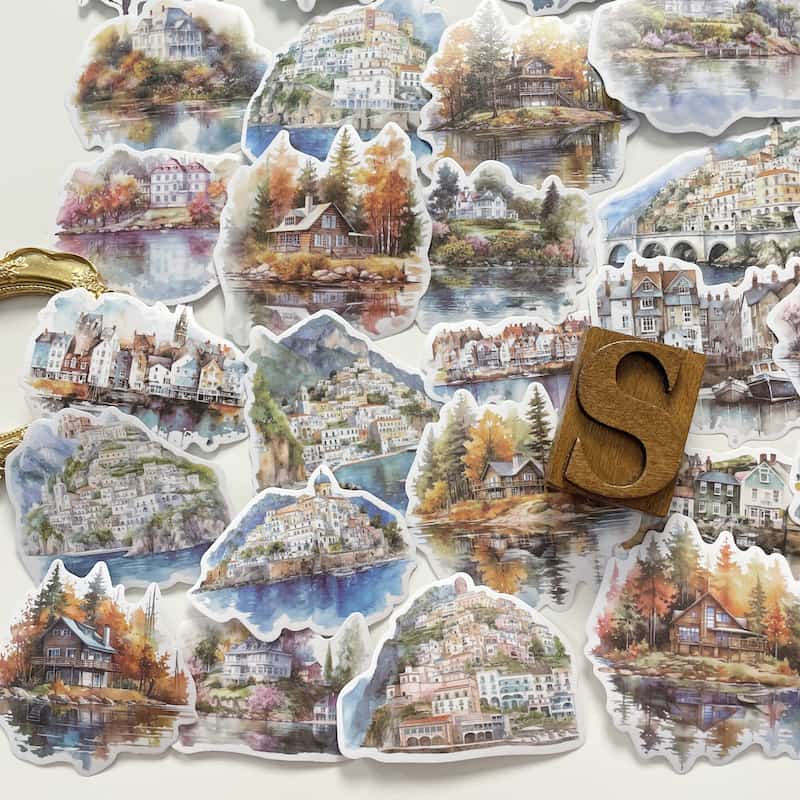 Seasons Cottage Sticker 40PCS