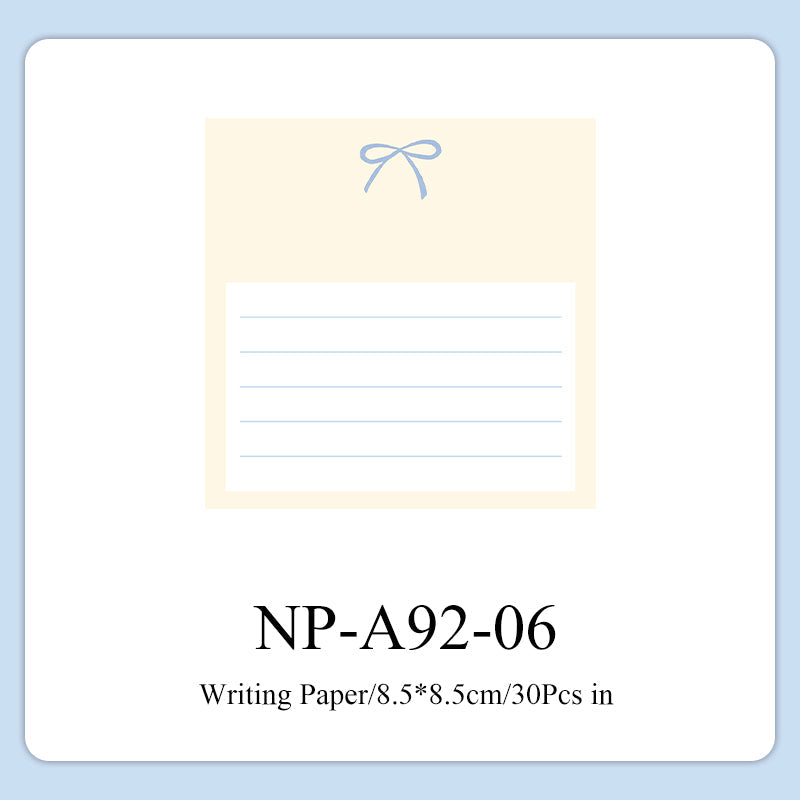 30PCS Star Notepad series note paper