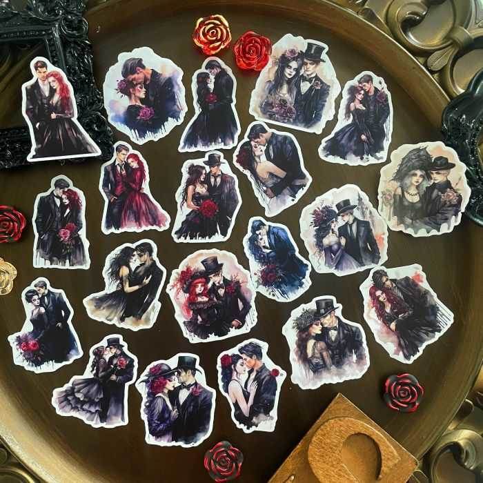 Gothic Romance Sticker 20PCS