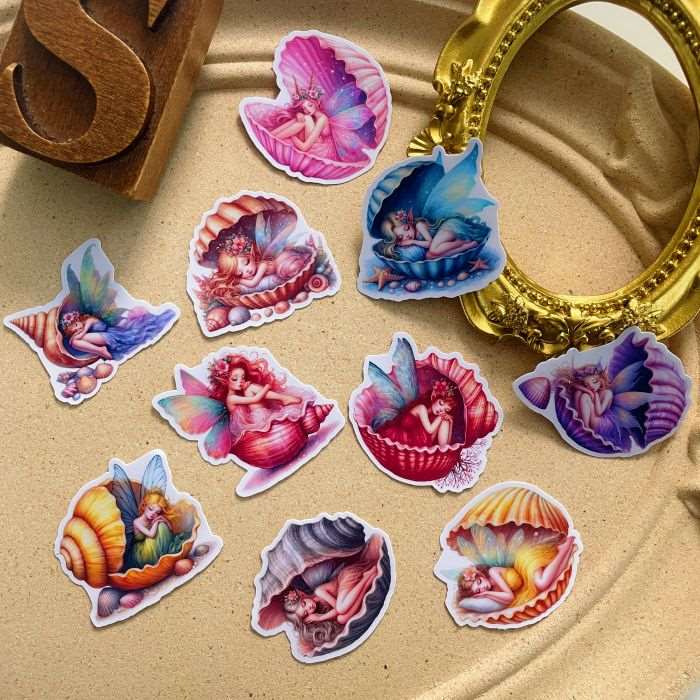 Seashell Fairy Sticker 20PCS