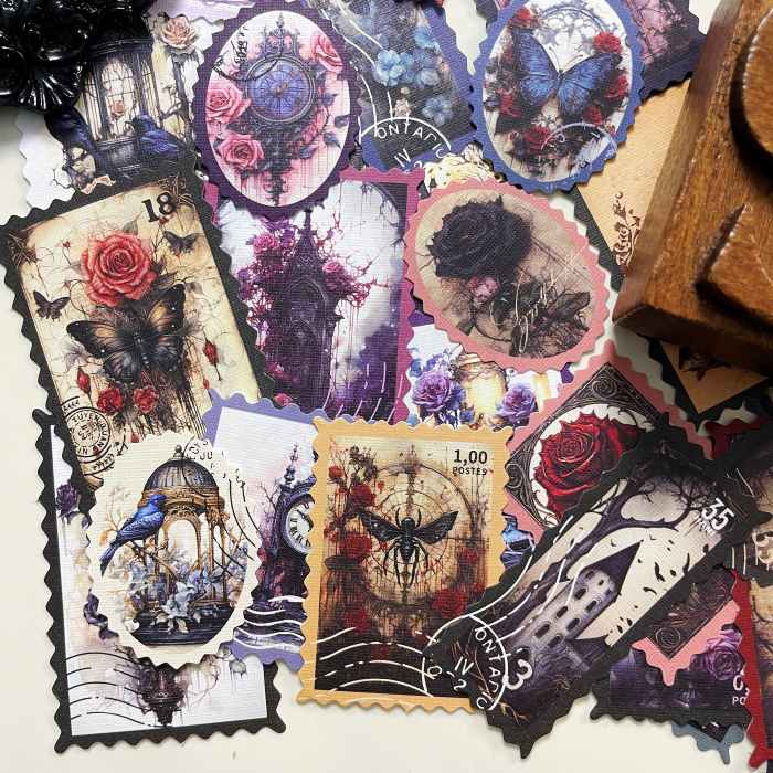 Gothic Post Office Sticker 100PCS