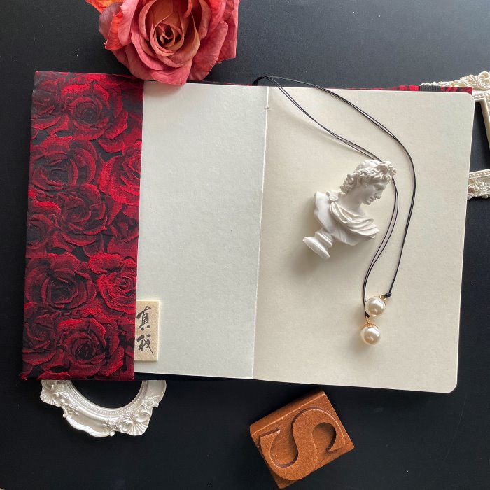 Scarlet Rose Bullet Journal | ZW