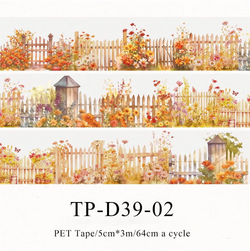 Flower dance series PET Tape