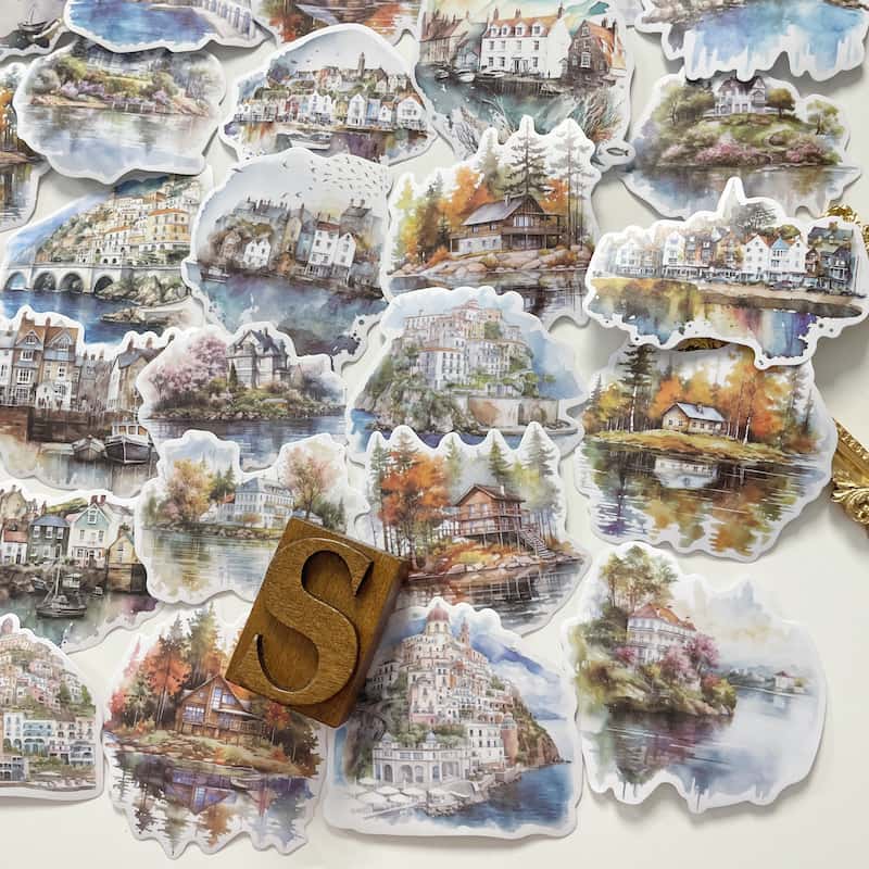 Seasons Cottage Sticker 40PCS