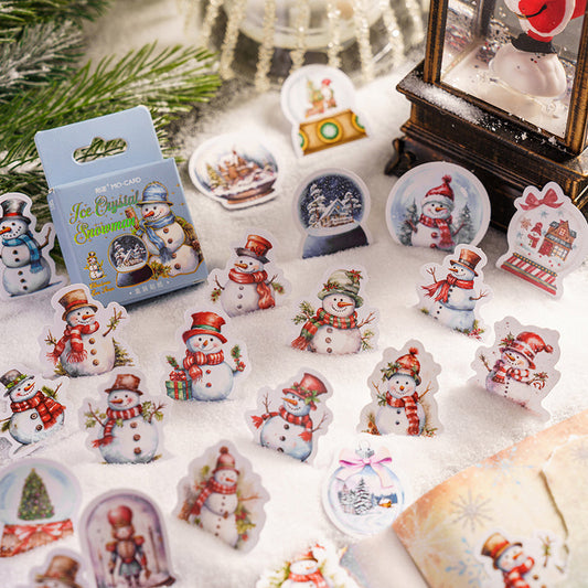 46PCS Christmas Night series sticker