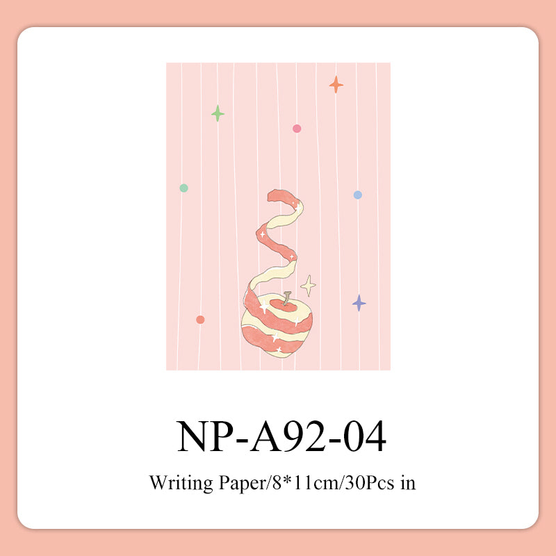 30PCS Star Notepad series note paper