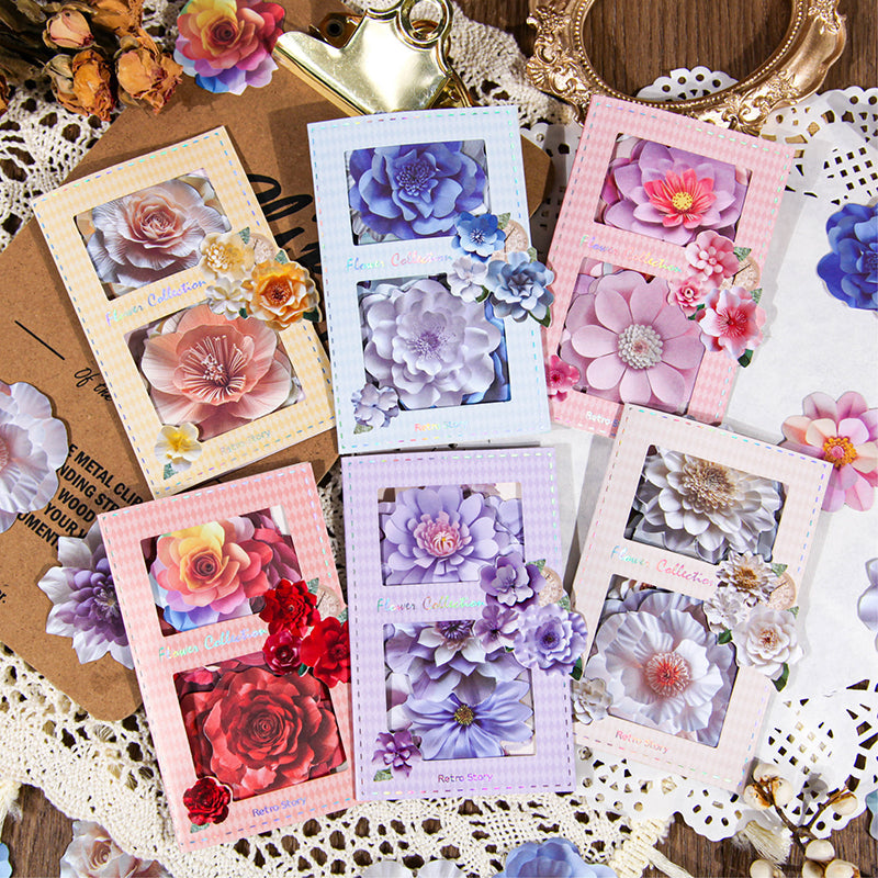 30PCS Flower pickup series sticker