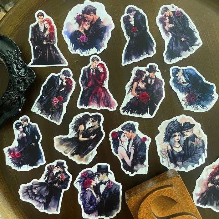 Gothic Romance Sticker 20PCS