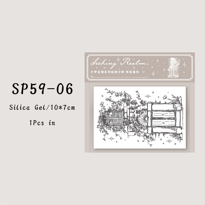 Half-dream Search place series stamp