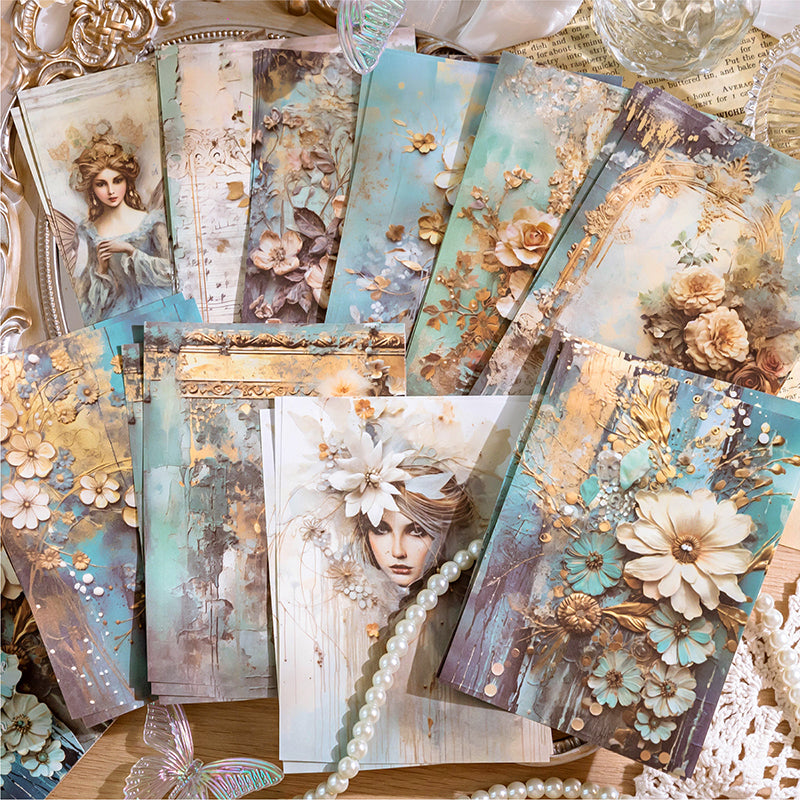 30PCS The beautiful time like a dream series material paper