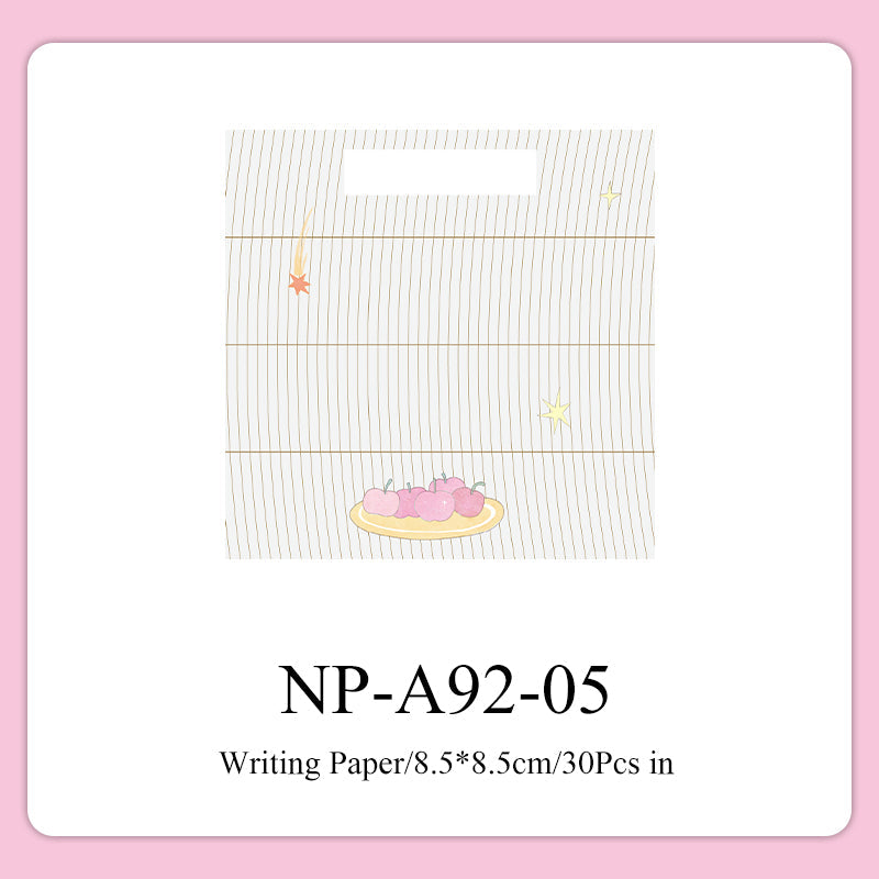 30PCS Star Notepad series note paper