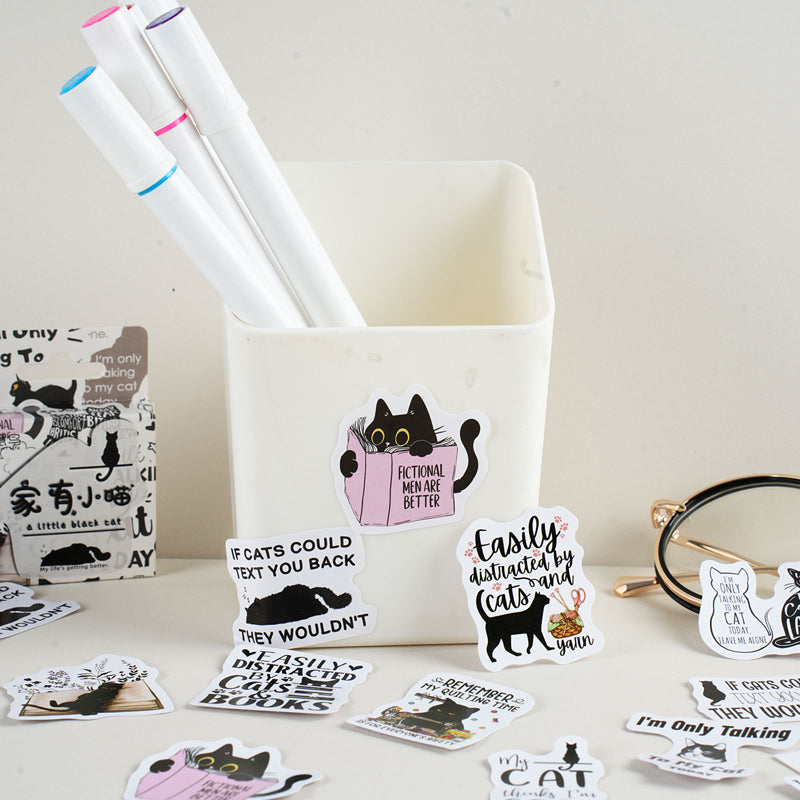 46PCS I have a cat sticker