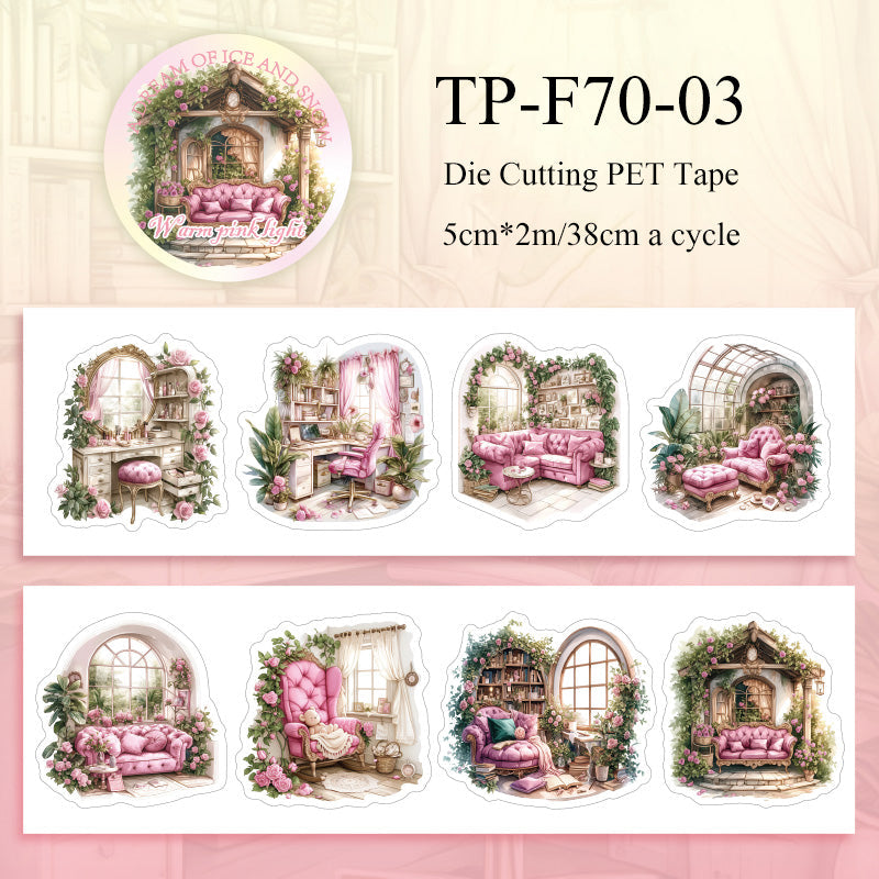 Heart Harbor series Die Cutting PET Tape