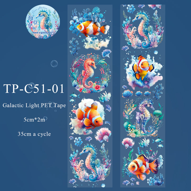 The Undersea series Galactic light PET Tape