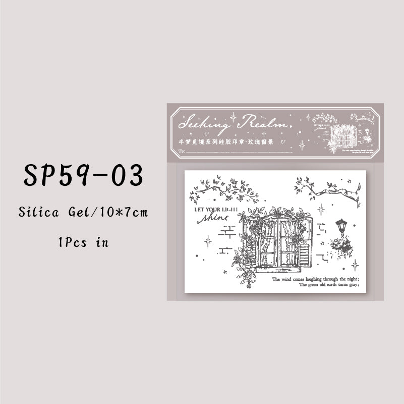 Half-dream Search place series stamp