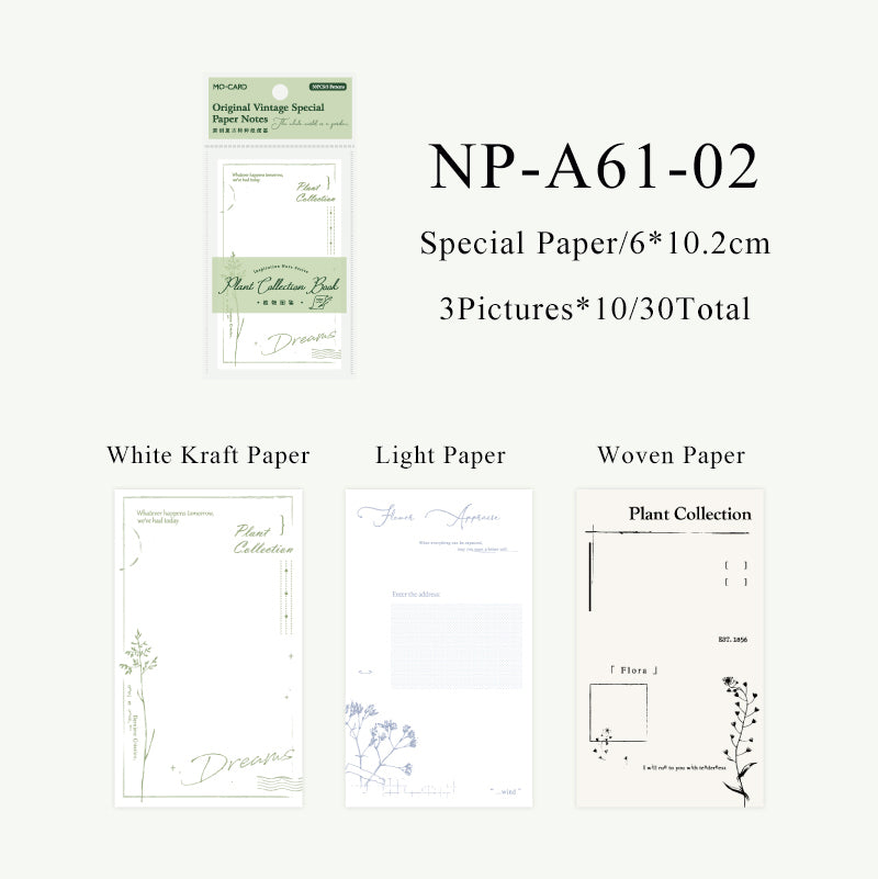 30PCS Inspiration Note Series note paper