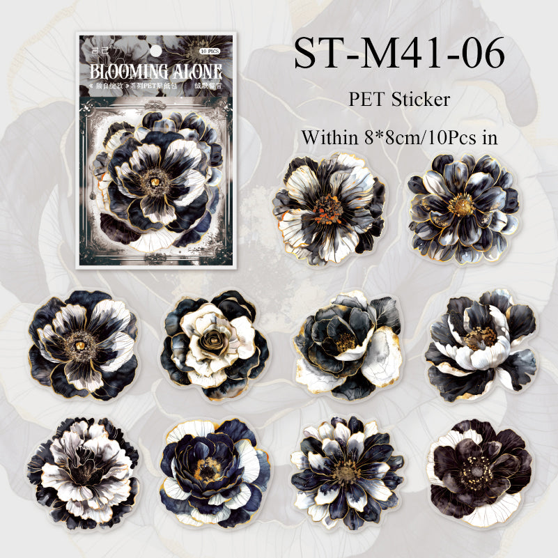 10PCS Solo Bloom series sticker