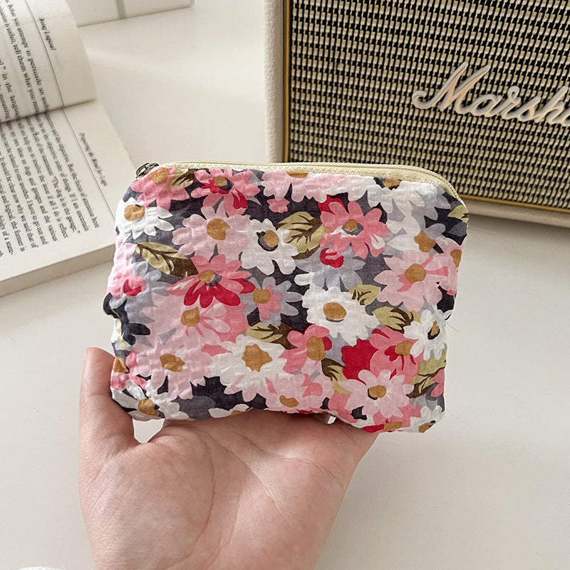 Flower storage zipper storage bag