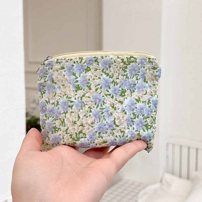 Flower storage zipper storage bag