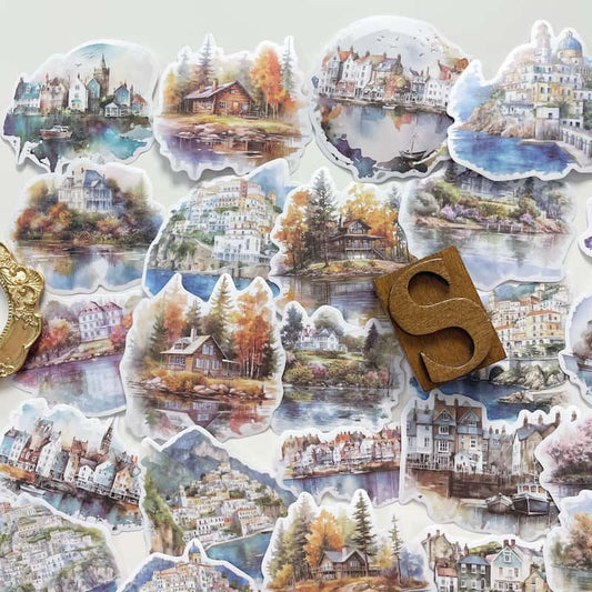 Seasons Cottage Sticker 40PCS