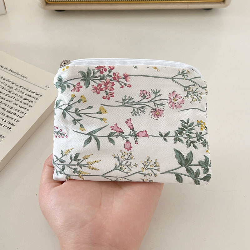 Flower storage zipper storage bag