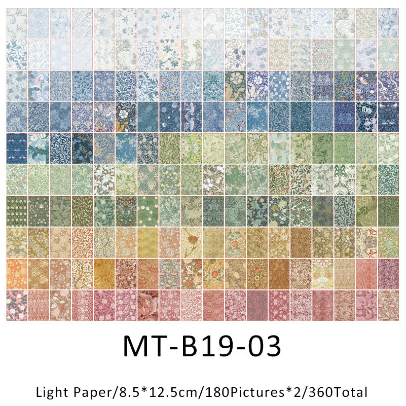 360Sheets Collector's Gathering Series material paper