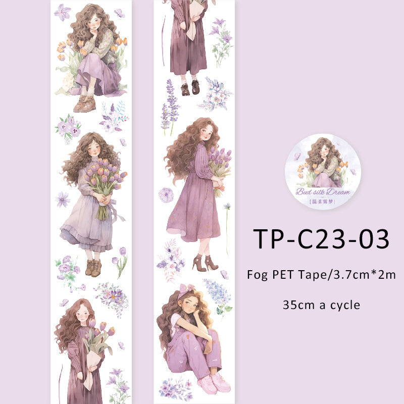 Bouquet girls series Fog PET Tape