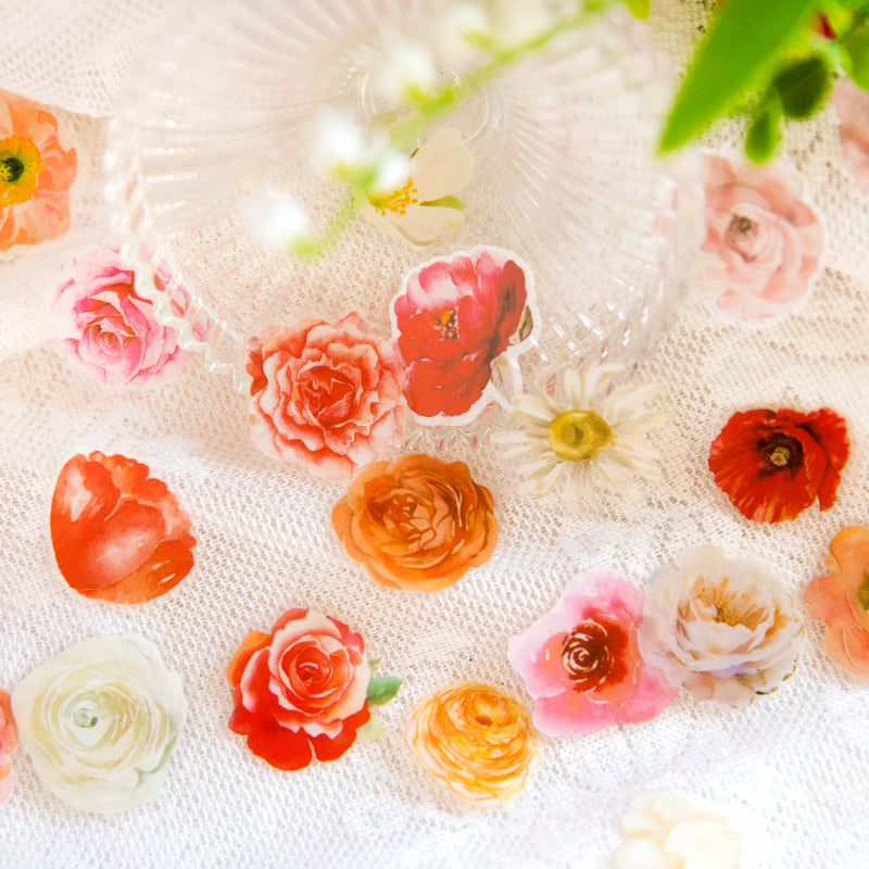 100PCS South flower series sticker