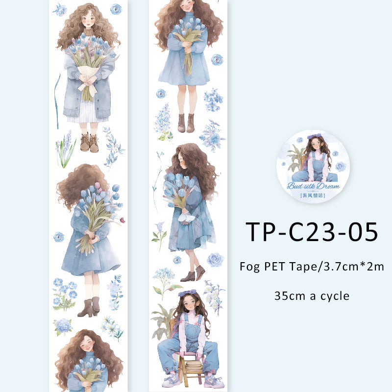 Bouquet girls series Fog PET Tape