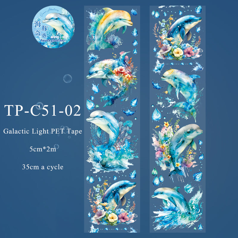 The Undersea series Galactic light PET Tape