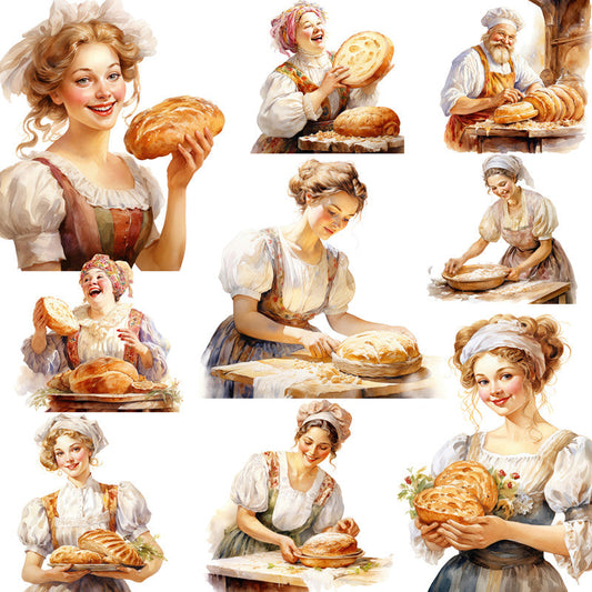 20PCS Baker sticker