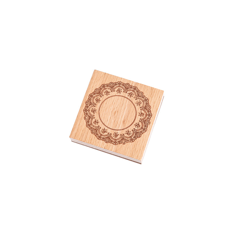 Lace hemline series stamp