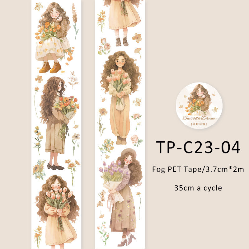 Bouquet girls series Fog PET Tape