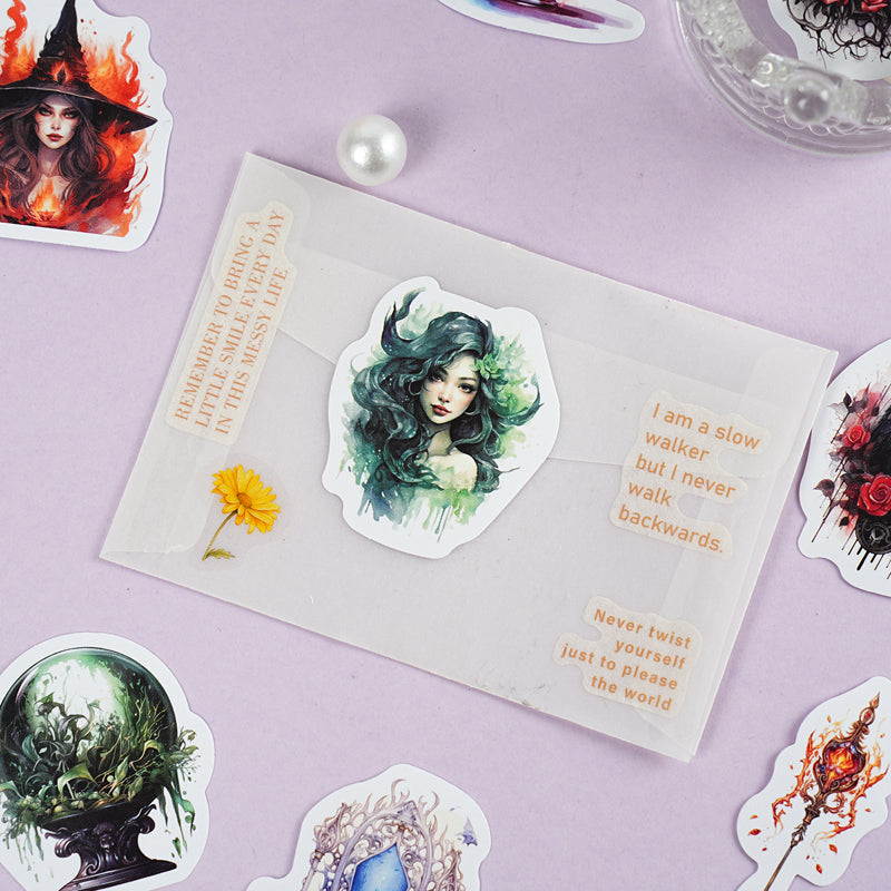 30PCS Fantasy wizard sticker