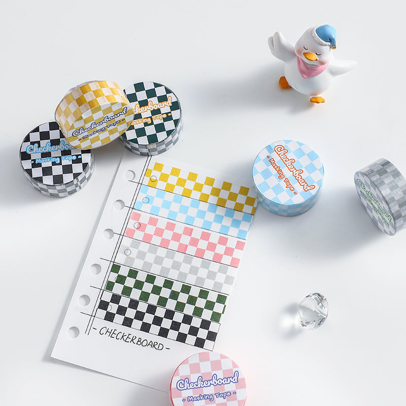 Checkerboard series washi tape